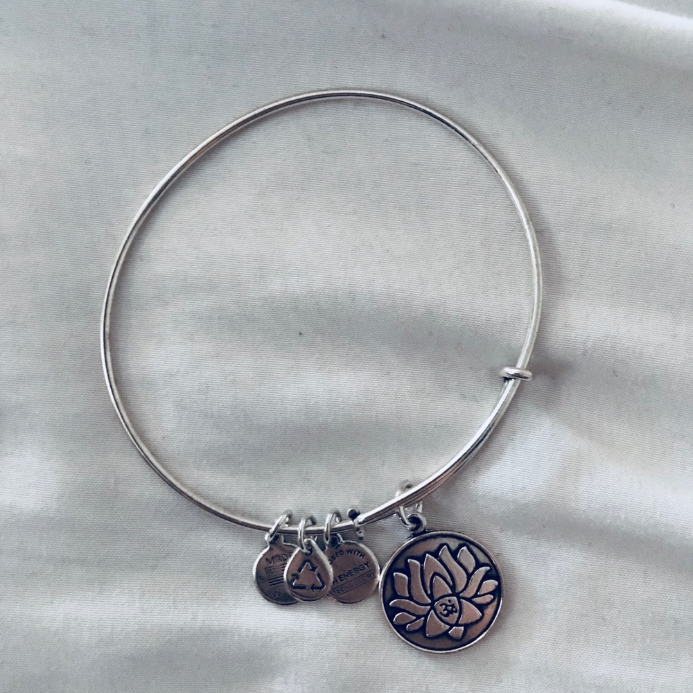 Alex and Ani Lotus Bangle
